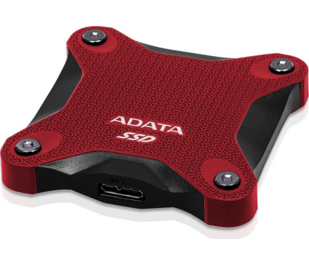 Adata SSD SD600Q 480GB USB 3.1 ASD600Q-480GU31-CRD Czerwony - 502622 - zdjęcie 3